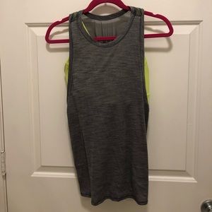 Lululemon tank 2-in-1 built-in bra